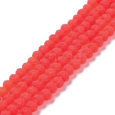 Transparent Glass Beads Strands EGLA-A034-T2mm-MD01-1