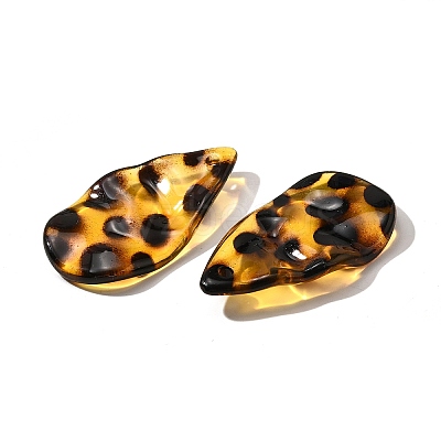 Transparent Acrylic Pendants LS-OACR-D303-01G-1