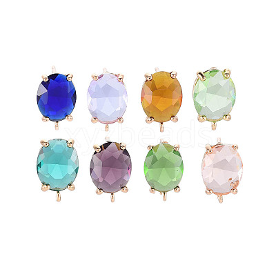 Brass Stud Earring Findings KK-S364-163-1
