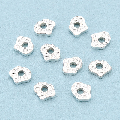 925 Sterling Silver Spacer Beads STER-T008-26S-1