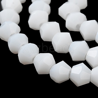 Opaque Solid Color Imitation Jade Glass Beads Strands LS-EGLA-A039-P4mm-D15-1