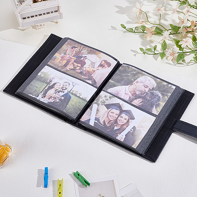 6 Inch PU Leather Pocket Albums AJEW-WH0077-082-1