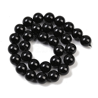 Natural Tourmaline Bead Strands G-H1603-12mm-1