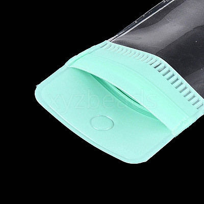 Rectangle Transparence EVA Zip Top Gift Bags OPP-T003-02B-01-1