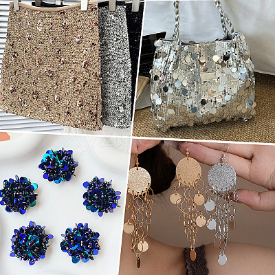 150G Ornament Accessories Plastic Paillette/Sequins Pendants KY-CY0001-15A-1
