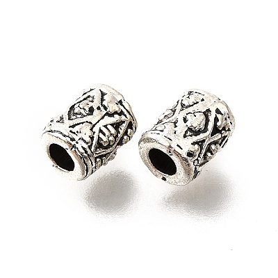 Tibetan Style Alloy Beads TIBE-L008-39AS-1