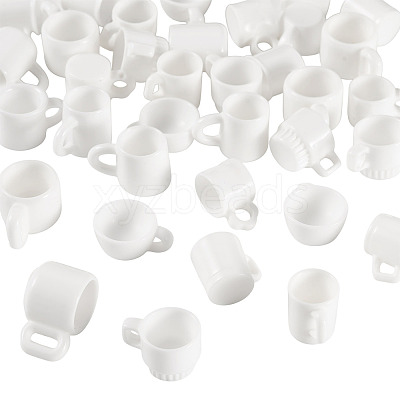 35Pcs 7 Styles Resin Cup Miniature Ornaments DOLL-TA0001-02-1