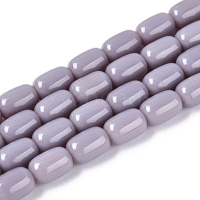 Opaque Glass Beads Strands GLAA-T028-14P-A04-1