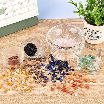 144G 8 Style Natural & Synthetic Gemstone Beads G-NB0002-62-1