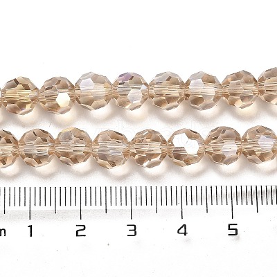 Transparent Glass Beads EGLA-A035-T8mm-B22-1