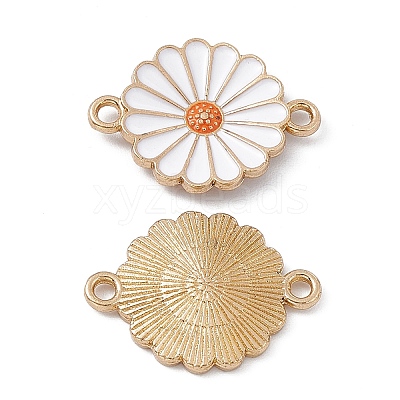 Alloy Enamel Connector Charms ENAM-C008-15A-KCG-1