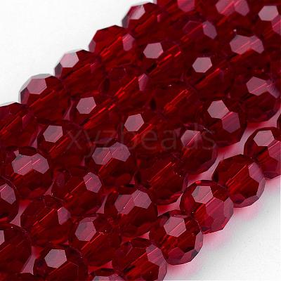 Transparent Glass Bead Strands GLAA-G013-4mm-97-1