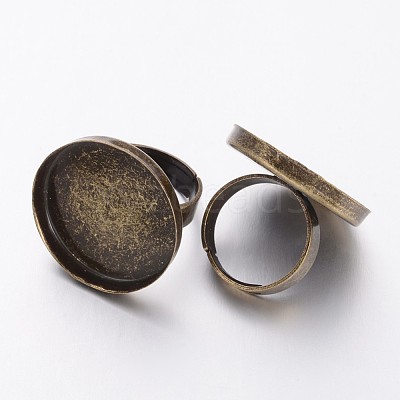 Brass Ring Shanks KK-J057-AB-1