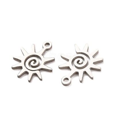 304 Stainless Steel Charms STAS-F367-19P-1