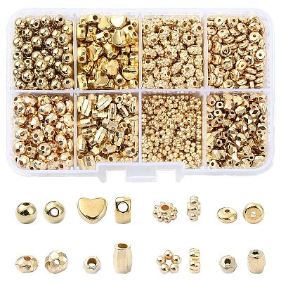 CCB Plastic Spacer Beads Set CCB-YW0001-41G-1