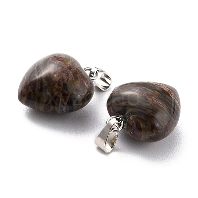 Natural Rhyolite Jasper Pendants G-I311-A27-1