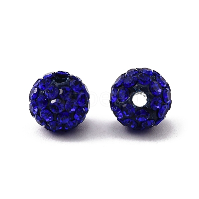 Pave Disco Ball Beads RB-H258-8MM-206-1