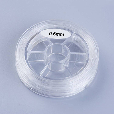 Round Japanese Elastic Crystal String X-EW-G008-01-0.6mm-1