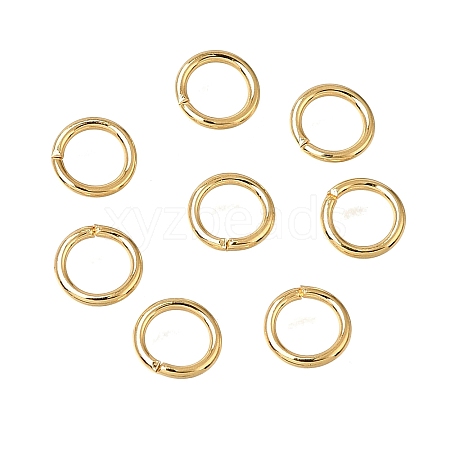 Brass Open Jump Rings KK-CBA1A60-06B-G-1