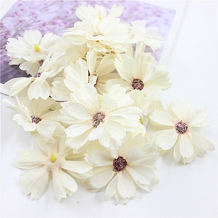 Silk Cloth Artifical Flower DIY-WH0259-44J-1