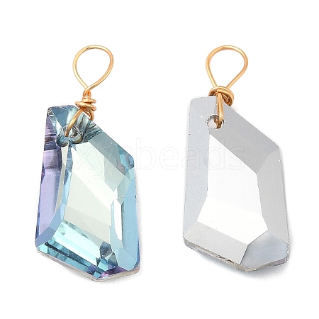 Glass Pendants KK-Q777-22LG-1