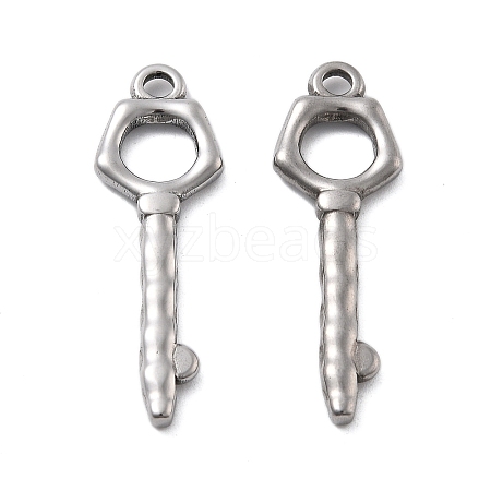 304 Stainless Steel Pendants STAS-V002-04P-1