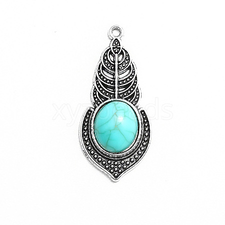Tibetan Style Zinc Alloy Pendants FIND-TAC0011-123F-1