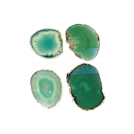 Natural Agate Coaster AJEW-NH0001-04G-03-1