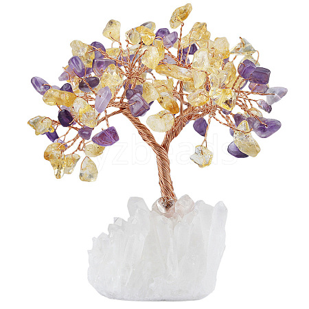Natural Ametrine Chips Tree Decorations PW23101890860-1