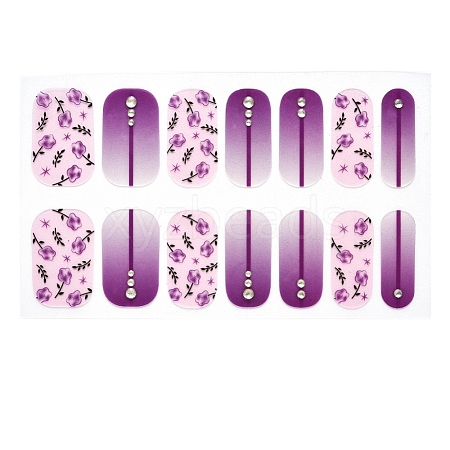 Full Cover Nombre Nail Stickers MRMJ-S060-ZX3174-1