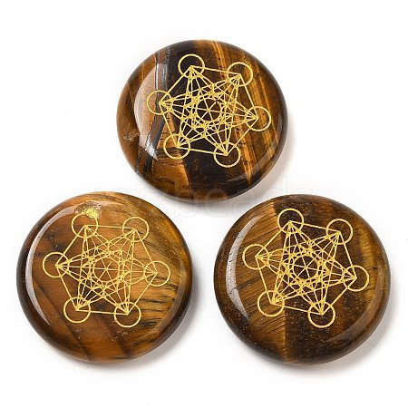 Natural Tiger Eye Cabochons G-C158-03A-1