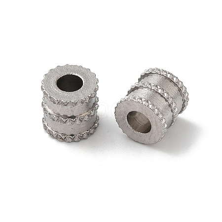 Non-Tarnish 303 Stainless Steel Beads STAS-Q302-04A-P-1