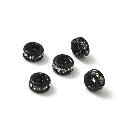304 Stainless Steel Rhinestone Beads RB-CBAF591-01B-EB-1