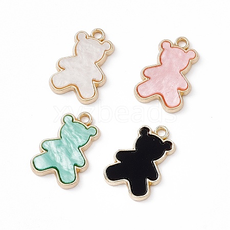 Opaque Resin Pendants X-PALLOY-P287-07LG-1