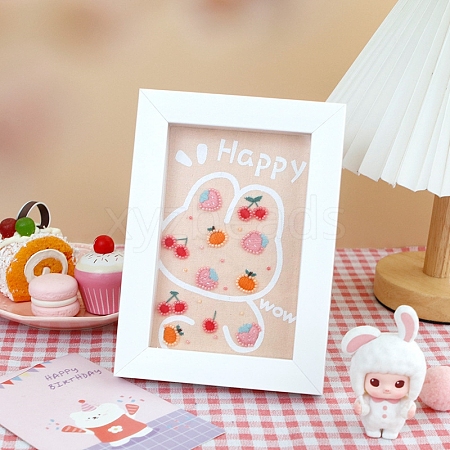 DIY Birthday Gift Embroidery
 Photo Frame Sets PW-WGCE4B7-05-1