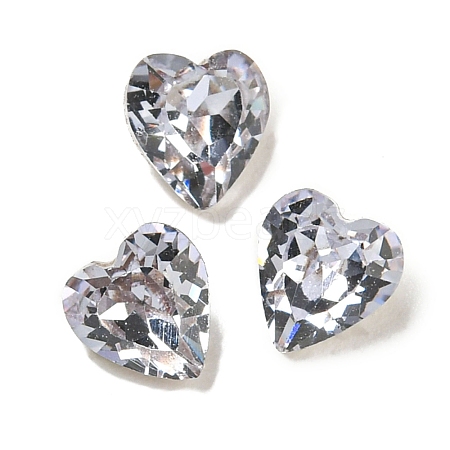 Glass Rhinestone Cabochons RGLA-L029-16B-283-1