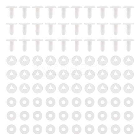 30 Sets Plastic Doll Joints DOLL-GO0001-06B-1