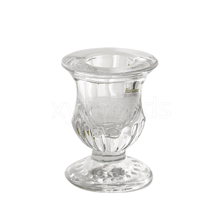 Glass Candlestick Holder CAND-PW0013-50A-1