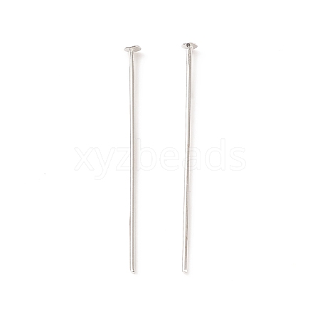 Brass Flat Head Pins KK-WH0058-03B-P-1