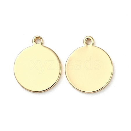 Brass Pendants KK-U045-02G-1