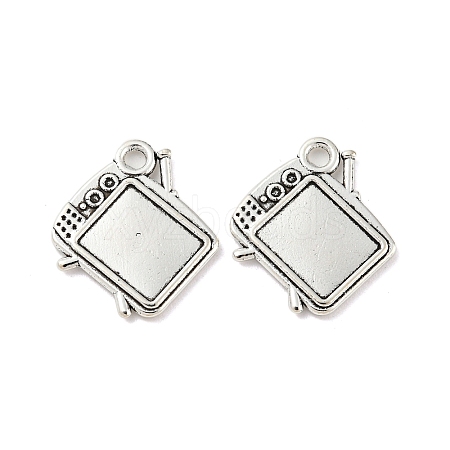 Tibetan Style Alloy Pendants TIBE-Q098-01AS-1