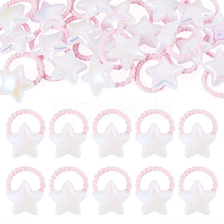 10Pcs Plastic Girls Hair Accessories OHAR-TAC0011-001B-1