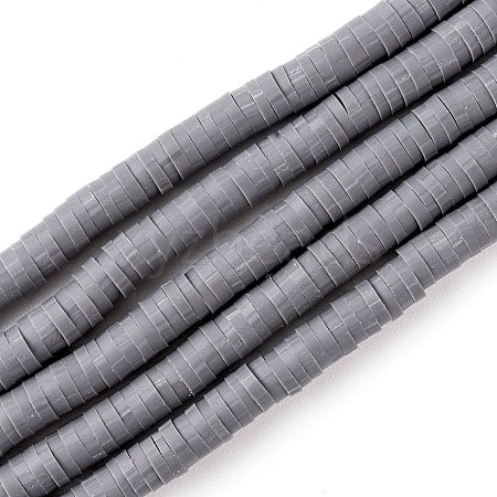 Handmade Polymer Clay Beads Strands LS-CLAY-R089-4mm-Q062-1