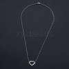 201 Stainless Steel Pendants Necklaces NJEW-S105-JN521-1-2