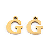 201 Stainless Steel Charms STAS-N091-176G-LG-2