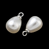 ABS Plastic Pearl Pendants FIND-Z105-03C-02P-2