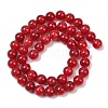 Natural Striped Stone Beads Strands G-D315-A01-05-8mm-3