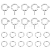   20Pcs 925 Sterling Silver Spring Ring Clasps STER-PH0001-33A-1
