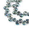 Transparent Glass Beads Strands GLAA-T006-14A-3