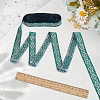 Ethnic Style Polyester Jacquard Ribbon OCOR-WH0078-478A-01-4